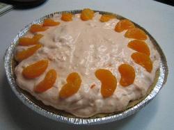 Grandmother's Mandarin Orange Pie