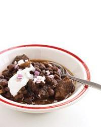 Beef and Black-Bean Chili