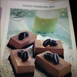 Mocha Cheesecake Bars