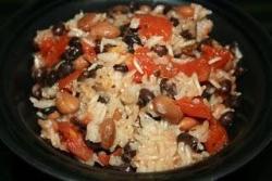 Crockpot Beans and Rice