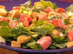 Salmon Salad with Red Chile-Caesar Dressing