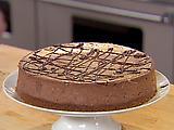Chocolate Espresso Cheesecake with Ganache