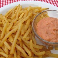 Crispy Ranch Fries with Fry Sauce