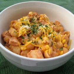 South-of-the-Border Chicken & Pasta Skillet
