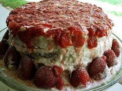 Strawberry Dreamsicle Cake