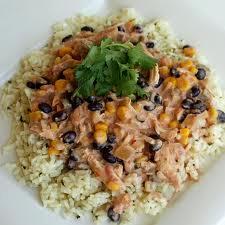 Crock Pot Chicken with Black Beans & Cream Cheese