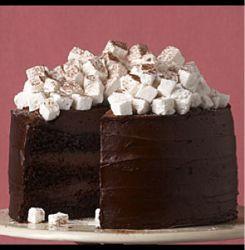 Cake - Hot Chocolate Cake (Fine Cooking)
