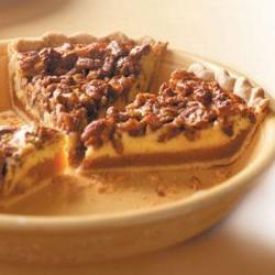 Caramel-Pecan Cheesecake Pie