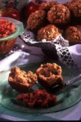 Chunky Apple Molasses Muffins