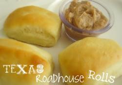 Texas Roadhouse Rolls and Cinnamon Honey Butter