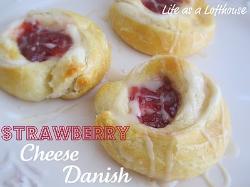 Strawberry Cheese Danish
