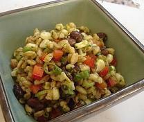 Farro, Black Bean & Corn Salad