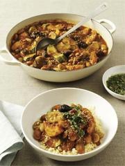 Butterbean Tagine with Chermoula and Couscous