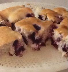 Buttermilk-Bluberry Breakfast Cake