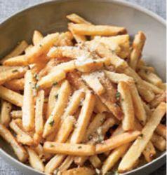 Oven fries with herbs and pecorino