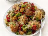 Chicken, Broiled  With Peppers