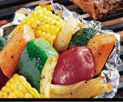 Grilled veggie medley packes