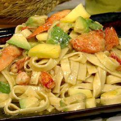 Lobster Pasta with Chardonnay Butter