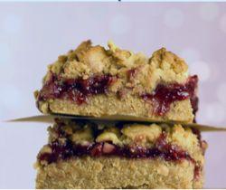 Peanut butter and jelly bars