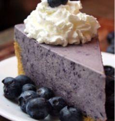Blueberry Chiffon Pie