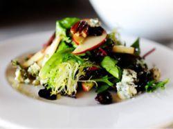 LETTUCE - Apple, Pecan, and Blue Cheese Salad with Dried Cherries