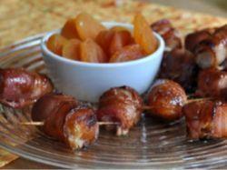 BITES - Bacon Wrapped Dried Apricots