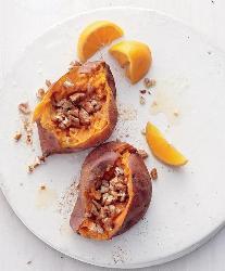 Baked Sweet Potatoes with Citrus