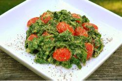 Spinach Salad (Raw foods)