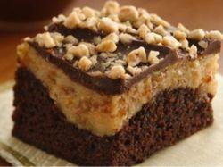 BROWNIES - Peanut Butter-Toffee Cheesecake Brownies