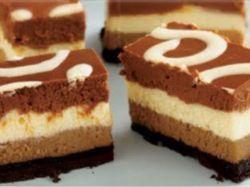 CHEESECAKE - Chocolate Cappuccino Cheesecake Bars