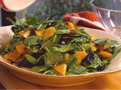 Sliced Orange Salad with Sauteed Olives and Ricotta Salata