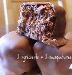 Barres de chocolat 3 mousquetaires