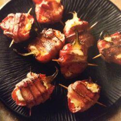 Bacon-Wrapped Cherry Peppers (Food & Wine Magazine)