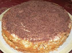 Mascarpone layer cake