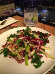 Kale, Apple and Pancetta Salad