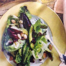 Winter Salad with Avocado, Pomegranate and Almonds (Food & Wine)*