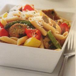 Pasta Salad with Roasted Chicken Sausage & Vegetables (Target Recipe)