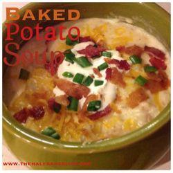 Slow Cooker Baked Potato Soup