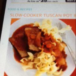 Slow cooker Tuscan pot roast