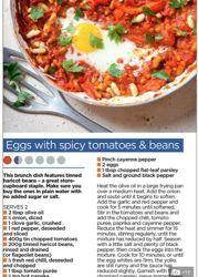 Eggs with Spicy Tomatoes and Beans