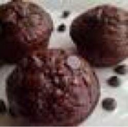 Double Chocolate Zuchinni Muffins