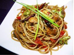 CHICKEN - Kung Pao Spaghetti :]>