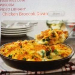 Chicken broccoli divan