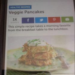Veggie pancakes
