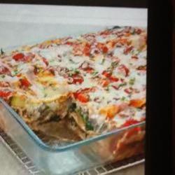 Vegetable lasagna ( americas test kitchen)