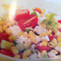 Summer corn salad