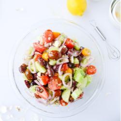 Chilled Greek Salad (Erin Stobaugh's Recipe)