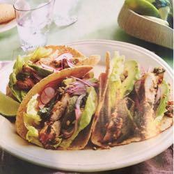 Grilled Chicken & Poblano Tacos