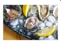 *Oysters on the Half Shell with Rosé Migonette