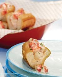 Mini Lobster Rolls with herb mayonnaise